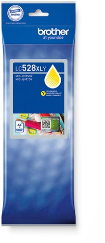 Inktcartridge Brother LC-528XLY geel