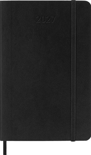Agenda 2027 Moleskine 12M Planner Weekly 7dagen/1pagina pocket sc black-2