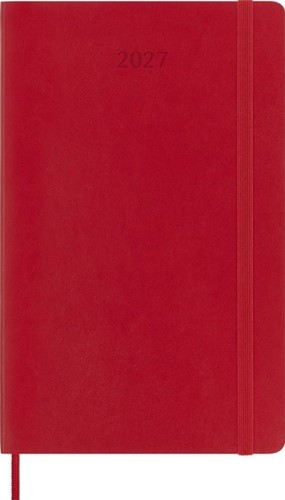 Agenda 2027 Moleskine 12M Planner Weekly 7dagen/1pagina large sc scarlet red-2