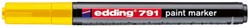 Paintmarker edding 791 op alcoholbasis 1-2mm geel