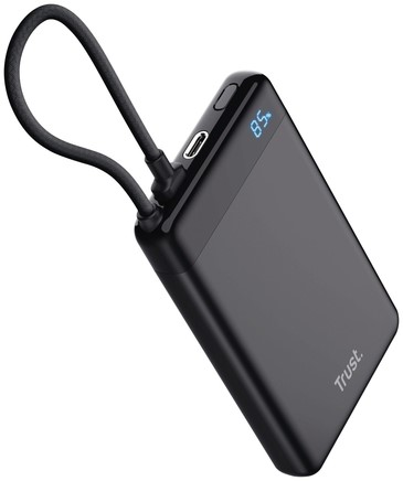 Powerbank Trust Fiera 10.000 met kabel