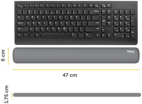 Polssteun Fellowes Breyta grijs-2