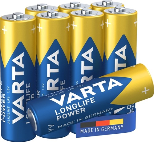 Batterij VARTA Longlife Power 8x AA-3
