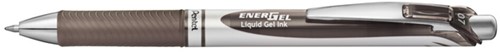 Gelschrijver Pentel BL77 Energel medium sepia