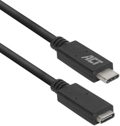 Kabel ACT USB 3.0 to USB-C verlengkabel 2m