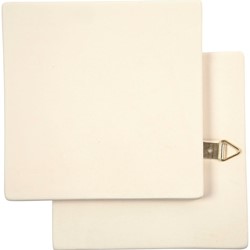 Kunsttegel Creativ Company 130x130x7mm wit