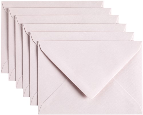 Envelop Papicolor C6 114x162mm Lichtroze