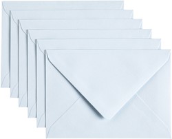Envelop Papicolor C6 114x162mm Babyblauw
