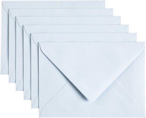 Envelop Papicolor C6 114x162mm Babyblauw