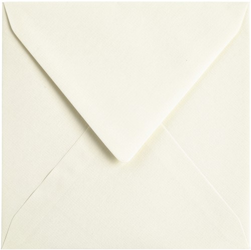 Envelop Papicolor 140x140mm Anjerwit-2
