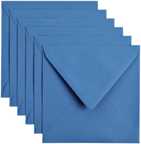 Envelop Papicolor 140x140mm Donkerblauw