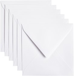 Envelop Papicolor 140x140mm Kraft wit