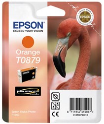 INKCARTRIDGE EPSON T087940 ORANGE 1 Stuk