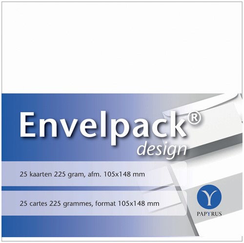 Enkele kaarten Papyrus 105x148mm wit