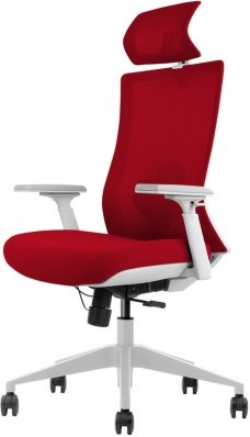 Bureaustoel Kleurrijk - Rood/Rood-3