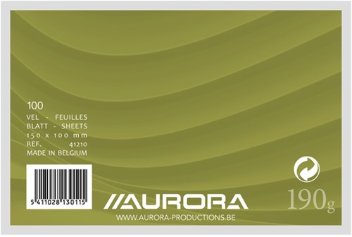 Correspondentiekaart 100x150 blanco 175gr
