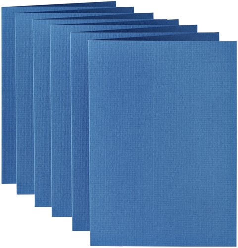 Correspondentiekaart Papicolor dubbel 105x148mm Donkerblauw-2