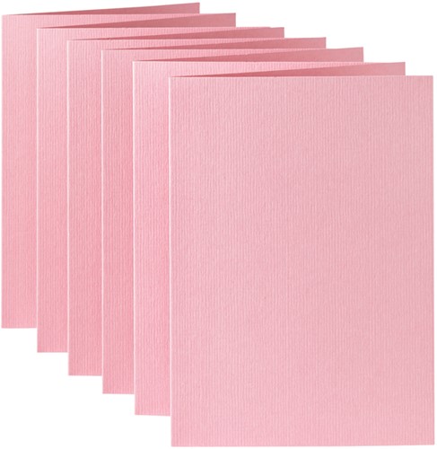 Correspondentiekaart Papicolor dubbel 105x148mm Babyroze-2
