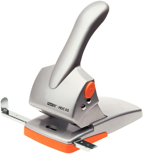 Perforator Rapid HDC65 2-gaats 65vel zilver