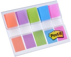 Indextabs 3M Post-it 6835CB 11.9x43.1mm assorti-3