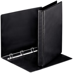 Presentatieringband Esselte Essentials panorama A4 4-rings D-mechaniek 30mm zwart