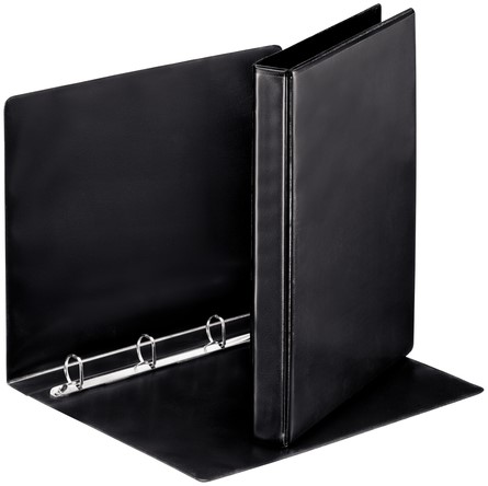 Presentatieringband Esselte Essentials panorama A4 4-rings D-mechaniek 30mm zwart