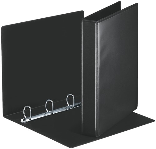 Presentatieringband Esselte A4 4-rings D-mech 30mm zwart