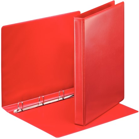 Presentatieringband Esselte A4 4-rings D-mech 20mm rood