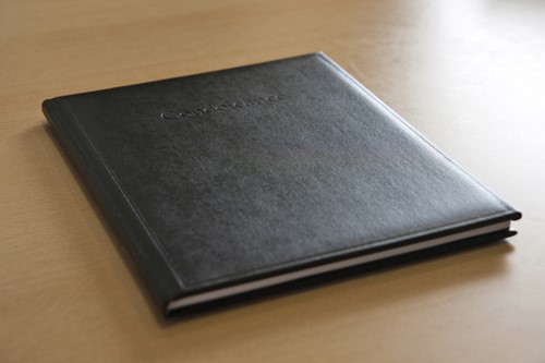 Condoleance album Kangaro 260x210mm zwart-3