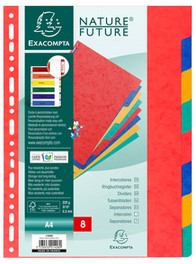 Tabbladen Exacompta 225x297mm 11-gaats 6-delig glanskarton-3