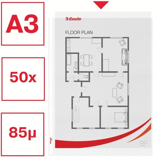 Showtas Esselte 55231 standaard A3 PP-3