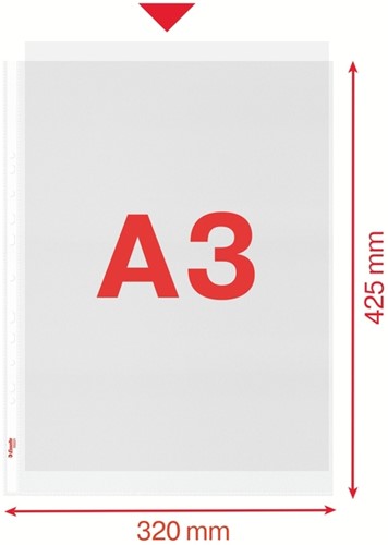 Showtas Esselte 55231 standaard A3 PP-2
