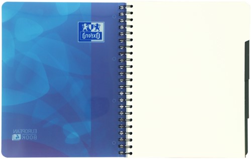 Projectboek Oxford School A4+ 4-gaats lijn 120vel blauw-2