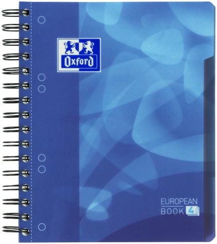 Projectboek Oxford School A5+ 2-gaats lijn 120vel blauw
