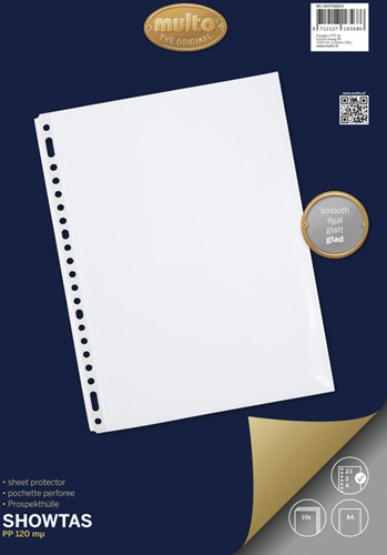 Showtas Multo 23-gaats PP 0.14mm glad