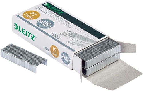Nieten Leitz P3 24/6 verzinkt 1000 stuks-2
