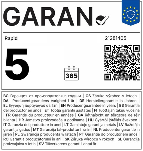 Nietmachine Rapid Fashion Heavy Duty HD70 70 vel zilver/oranje-2