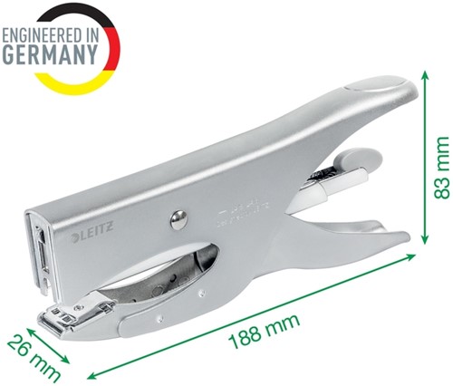 Niettang Leitz 5549 40vel 24/6 chroom-2
