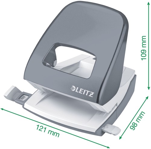 Perforator Leitz NeXXt 5008 2-gaats 30vel zwart blister-3