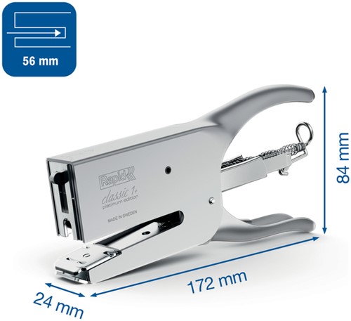 Niettang Rapid Classic K1+ 50 vel platina-2