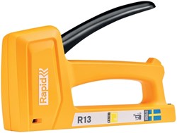 Nietpistool Rapid 13E 13/4-10 ABS geel blister