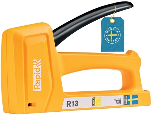 Nietpistool Rapid 13E 13/4-10 ABS geel blister-3