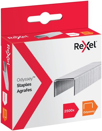 Nieten Rexel Odyssey verzinkt 2500stuks
