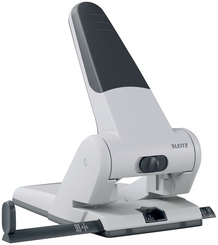 Perforator Leitz Heavy Duty 5180 2-gaats 65vel zilver