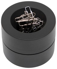 Papercliphouder MAUL Pro magnetisch Ø73mmx60mm zwart-2