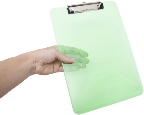 Klembord MAUL A4 staand transparant neon groen-3
