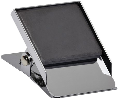 Papierklem Maul magnetisch vierkant 40mm capaciteit 25mm-2