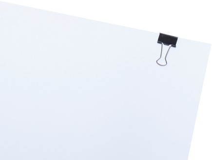 Papierklem MAUL 213 foldback 13mm capaciteit 4mm zwart-3