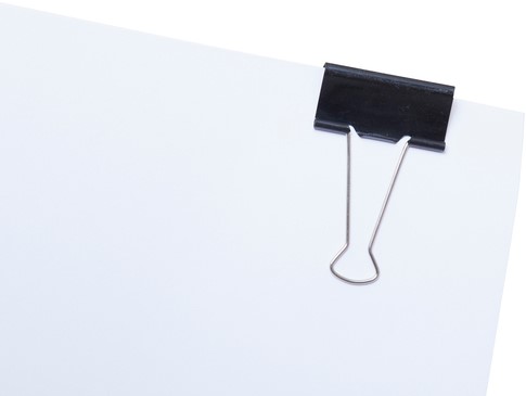 Papierklem MAUL 213 foldback 51mm capaciteit 20mm zwart-3