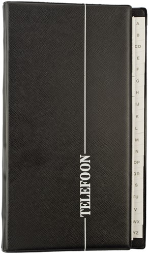 Telefoonalbum KTC K-6200 A-Z 4-rings zwart